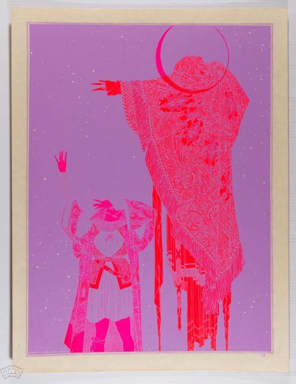 1960's Hambly Studios Blacklight Headshop Poster (1 of 2)