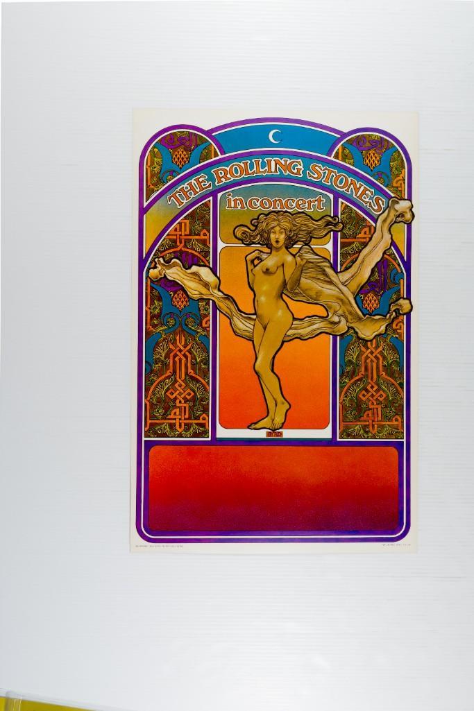 1969 Rolling Stones Tour of the Americas Blank Poster (1 of 2)