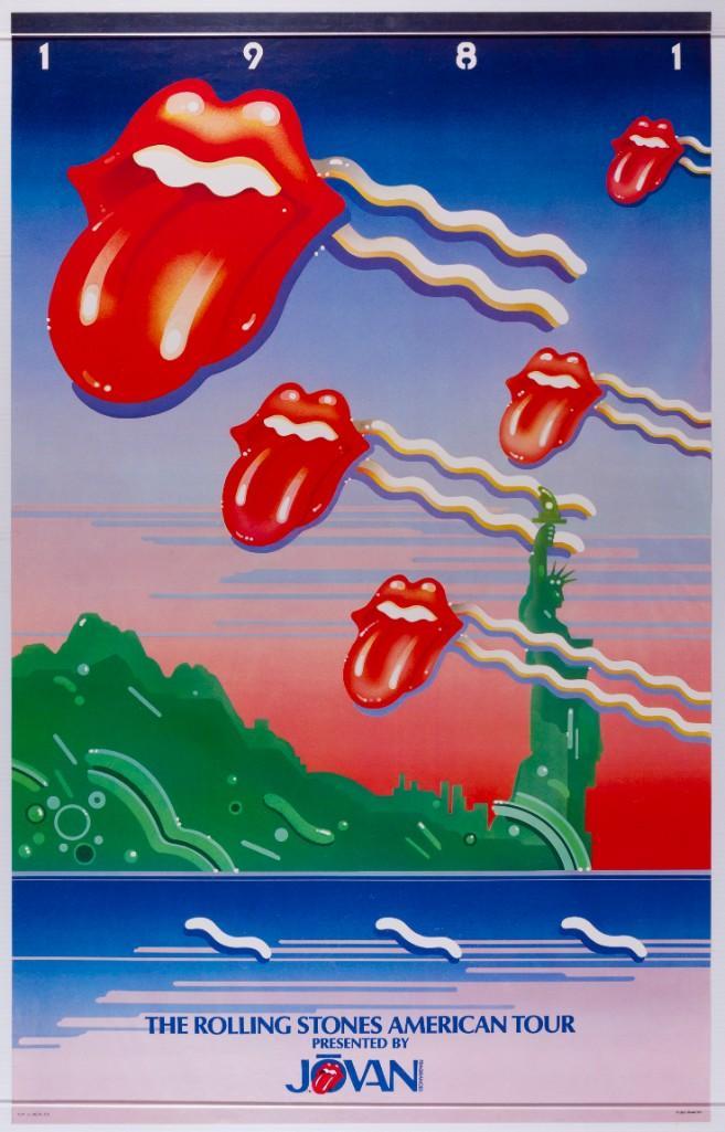 1981 Rolling Stones American Tour Poster (1 of 1)