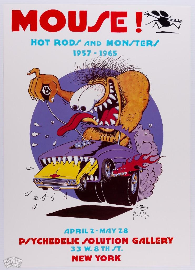 1988 Stanley Mouse Psychedelic Solution Poster (1 of 1)