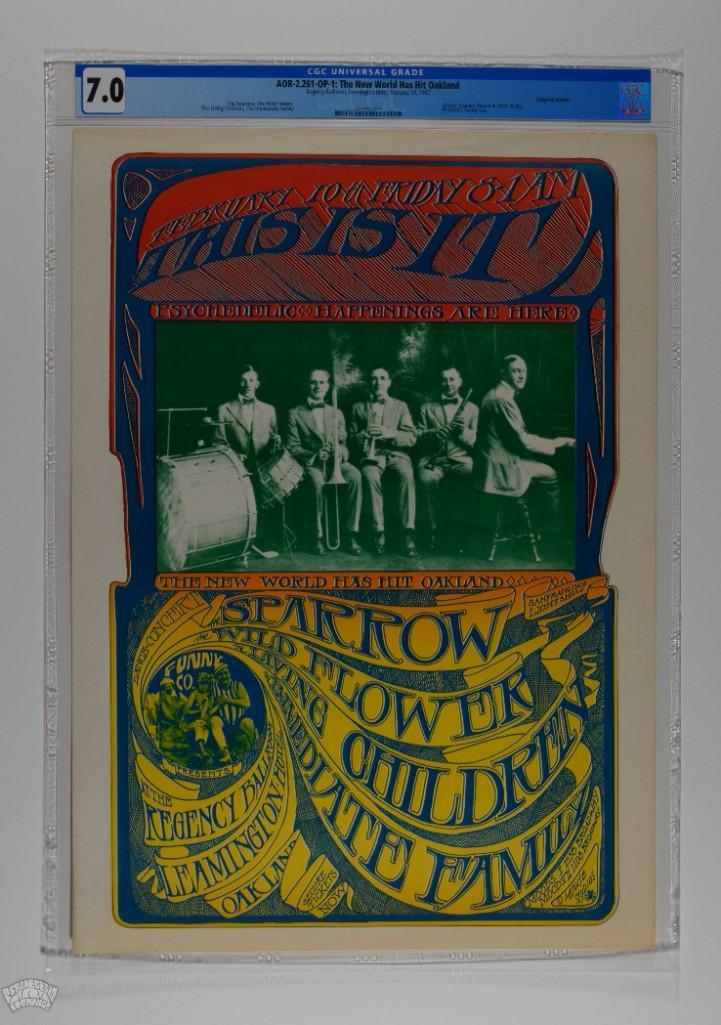 1967 AOR-2.261 Sparrow Regency Ballroom Poster 7 (1 of 2)