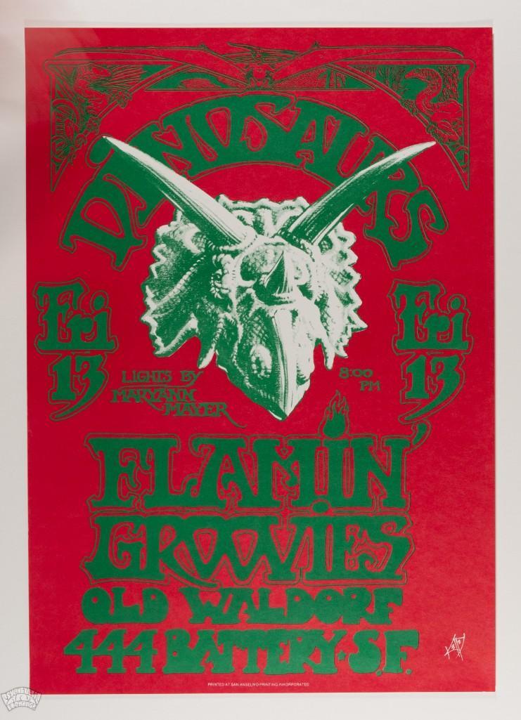 1982 Dinosaurs Old Waldorf Poster (1 of 2)