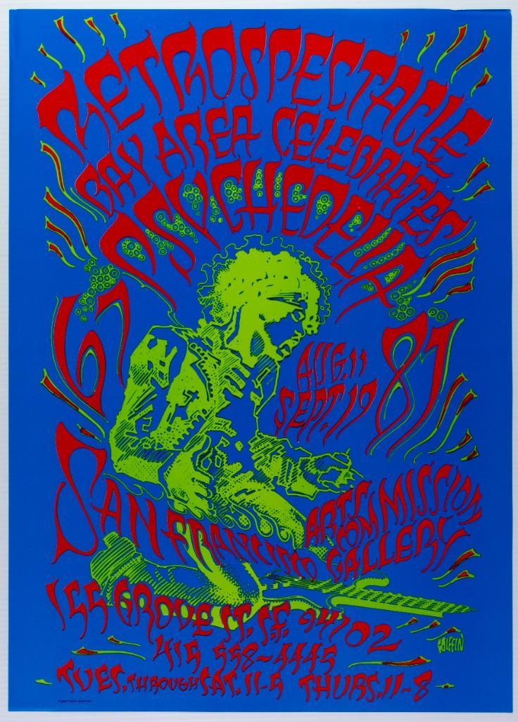 1987 Rick Griffin Retrospectacle Poster (1 of 1)