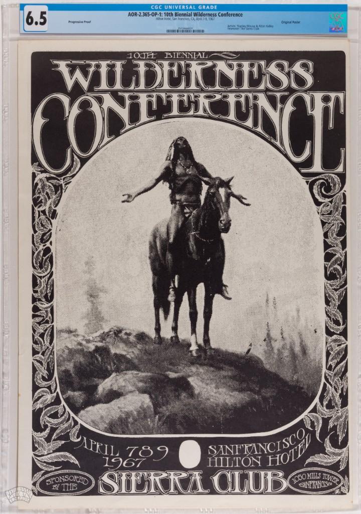 1967 AOR-2.365 Wilderness Conference Proof Poster 6.5 (1 of 2)
