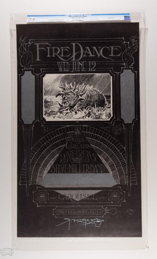 1968 AOR-2.173 Jefferson Airplane Mouse Signed Poster 7 (1 of 2)