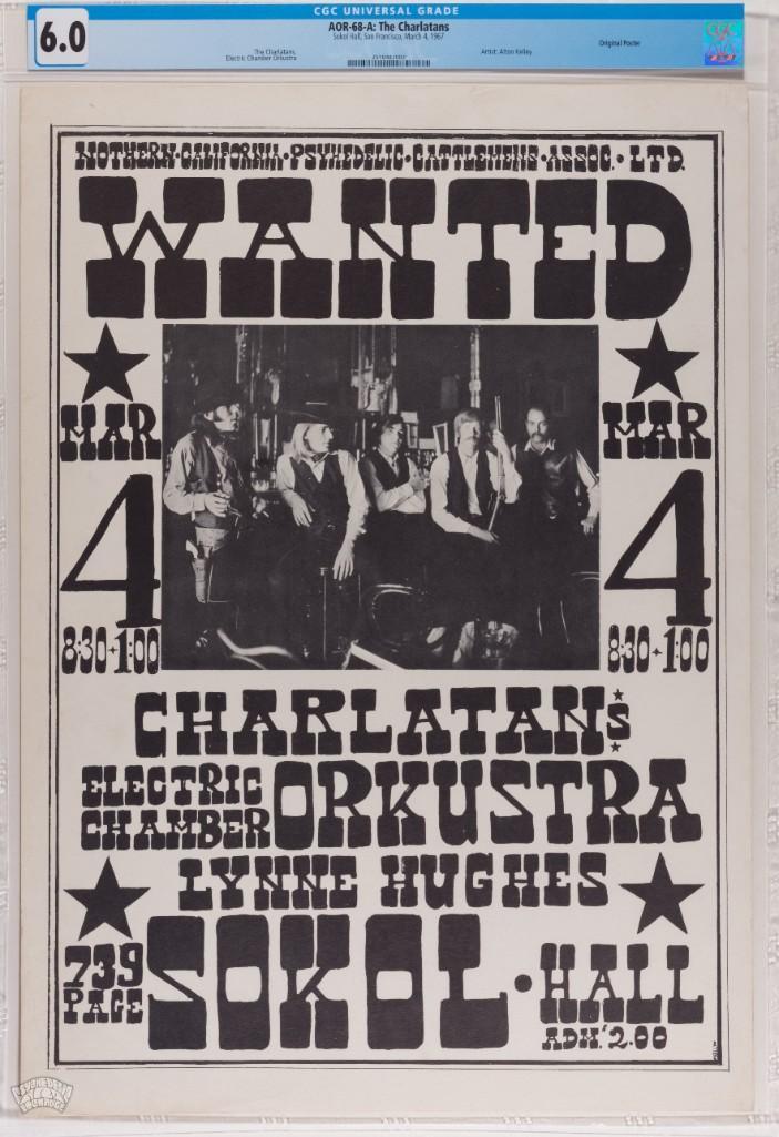 1967 AOR-68A Charlatans Sokol Hall Poster 6 (1 of 2)