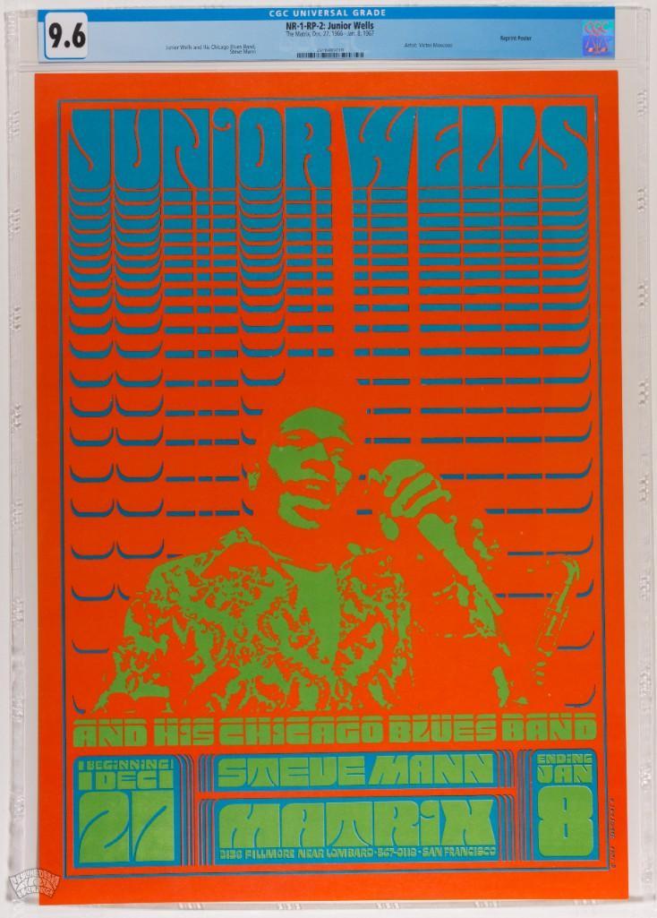 1966 NR-1 Junior Wells The Matrix RP2 Poster 9.6 (1 of 2)