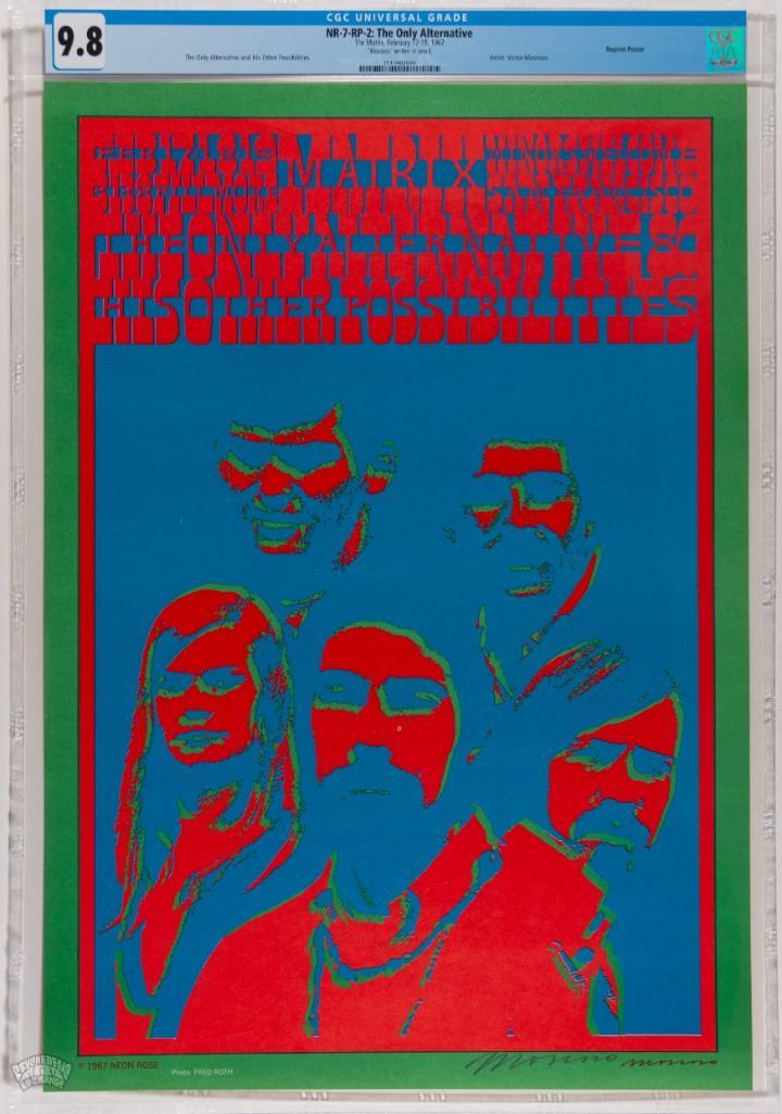 1967 NR-7 Only Alternative Matrix Signed RP2 Poster 9.8 (1 of 2)