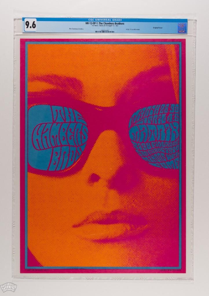 1967 NR-12 Chambers Brothers Matrix Poster 9.6 (1 of 2)