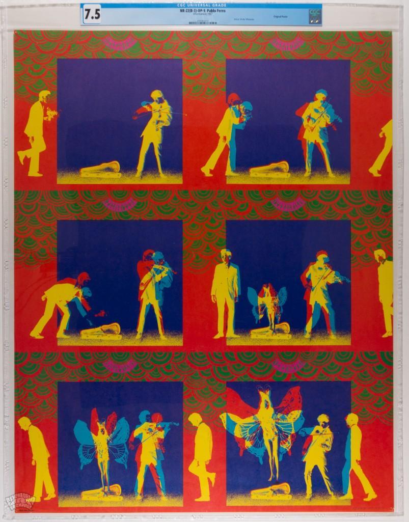 1967 NR-22 Pablo Ferro Advertisement Poster 7.5 (1 of 2)