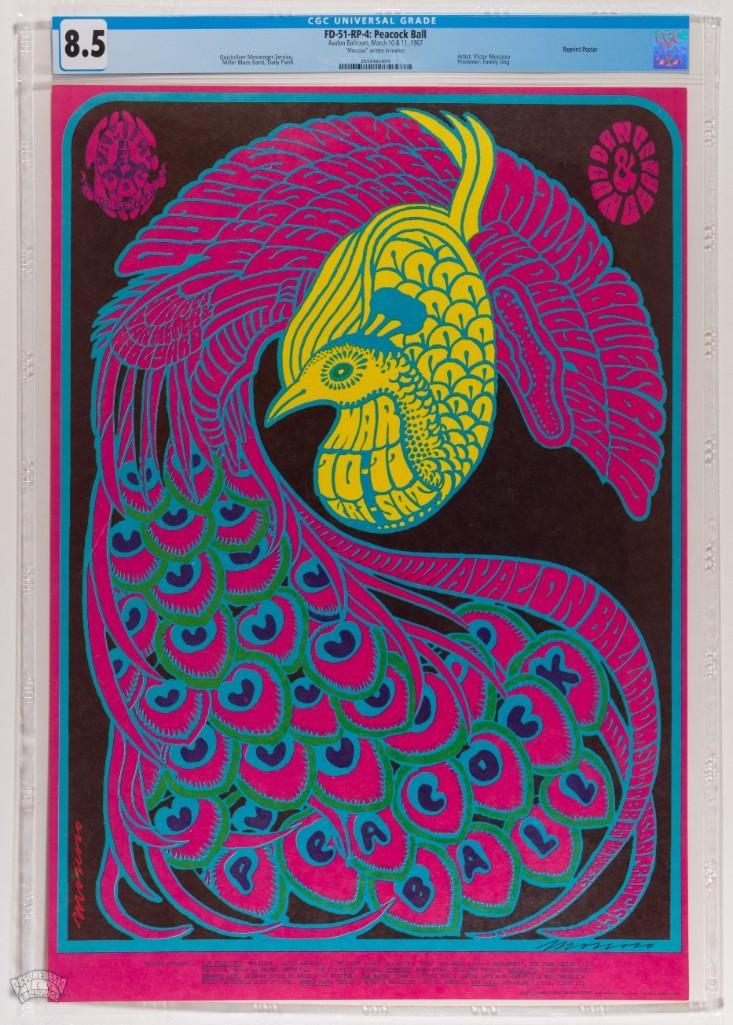 1967 FD-51 Quicksilver Avalon Signed RP4 Poster 8.5 (1 of 2)