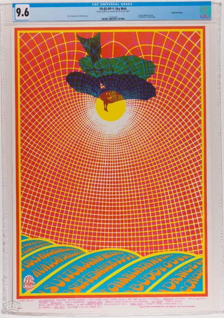1967 FD-83 Charlatans Avalon Poster 9.6 (1 of 2)