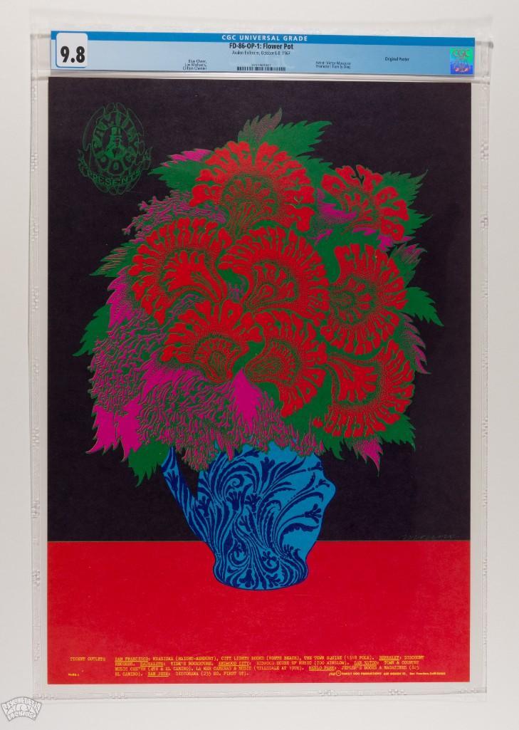 1967 FD-86 Blue Cheer Avalon Poster 9.8 (1 of 1)