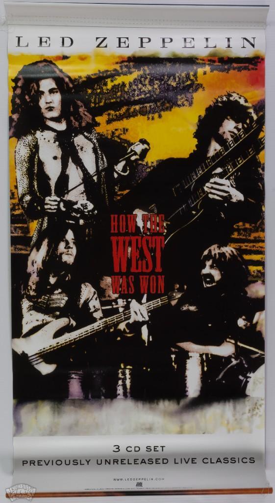 2003 Led Zeppelin Promo 2 Sided Vinyl Wall Scroll (1 of 2)