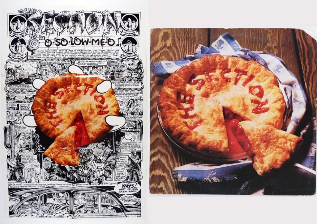 1972 Rick Griffin The Section LP & Poster Insert (1 of 3)