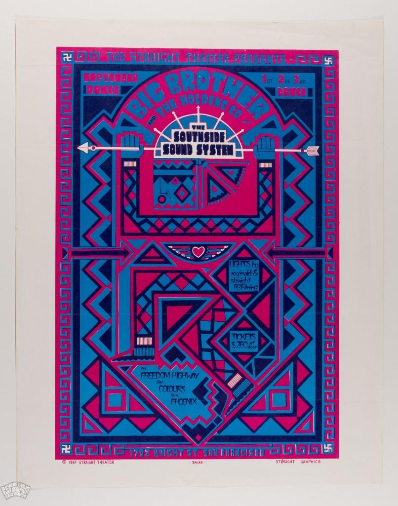 1967 AOR-2.228 Big Brother Straight Theater Poster (1 of 2)