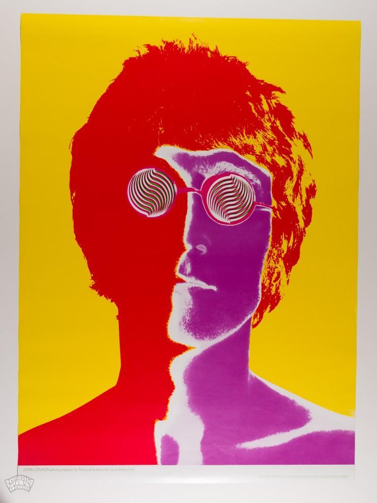 1967 John Lennon Richard Avedon Look Magazine Poster (1 of 2)