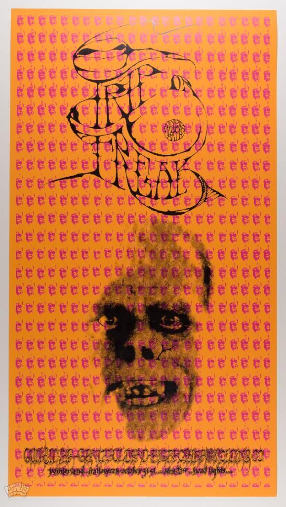 1967 AOR 2.183 Grateful Dead Trip or Freak RP Poster (1 of 2)