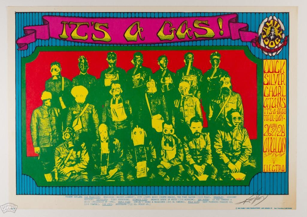 1968 FD-116 Quicksilver Avalon Signed Poster (1 of 2)