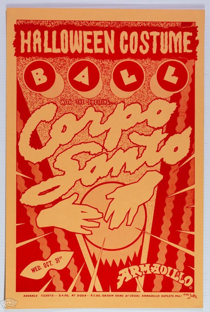 1979 Corpo Santo Halloween Armadillo Austin Poster (1 of 2)