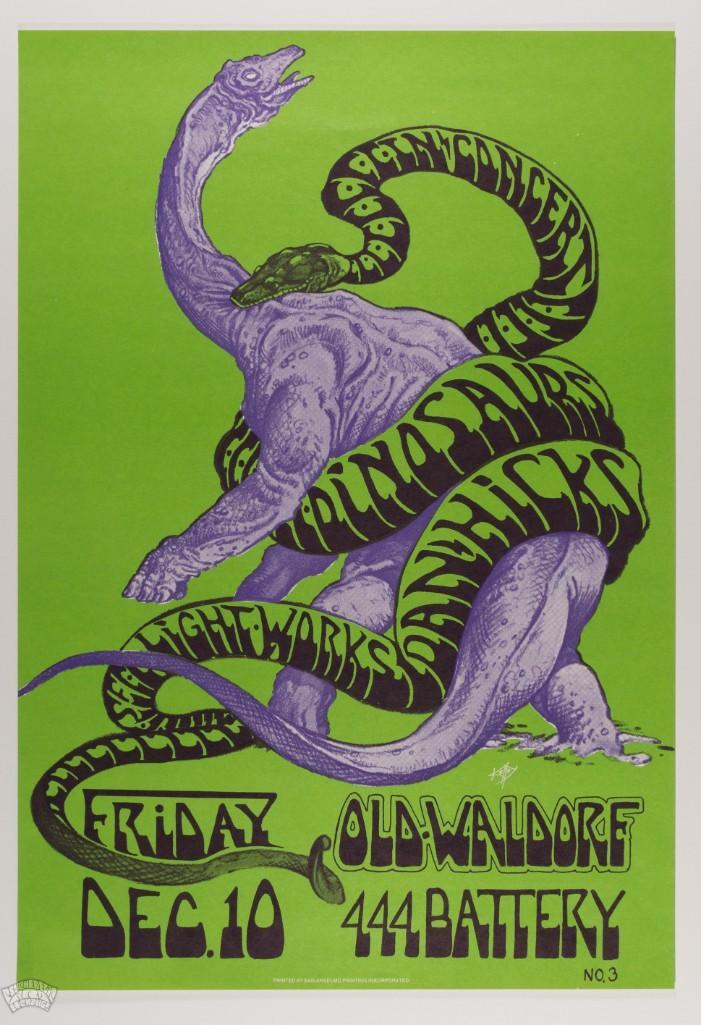 1982 The Dinosaurs Old Waldorf Poster (1 of 2)