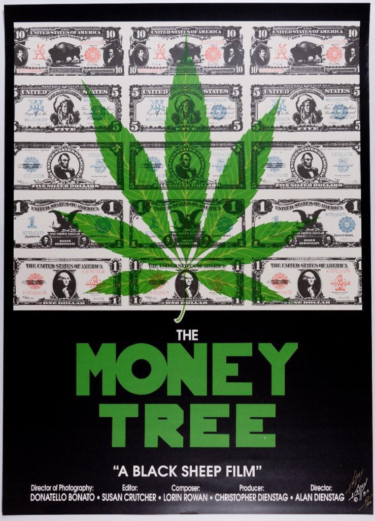 1991 Alton Kelley The Money Tree Film LE Signed Poster (1 of 1)