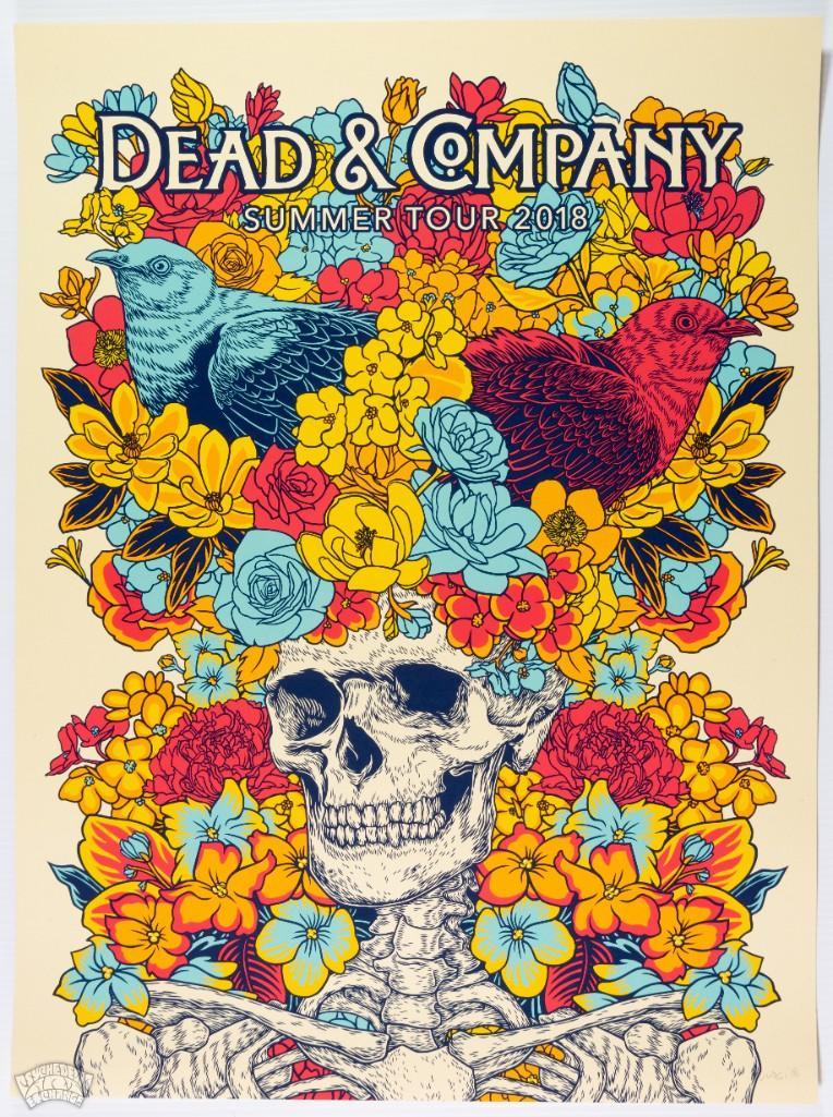 2018 Dead & Company Summer Tour Signed LE Poster (1 of 1)