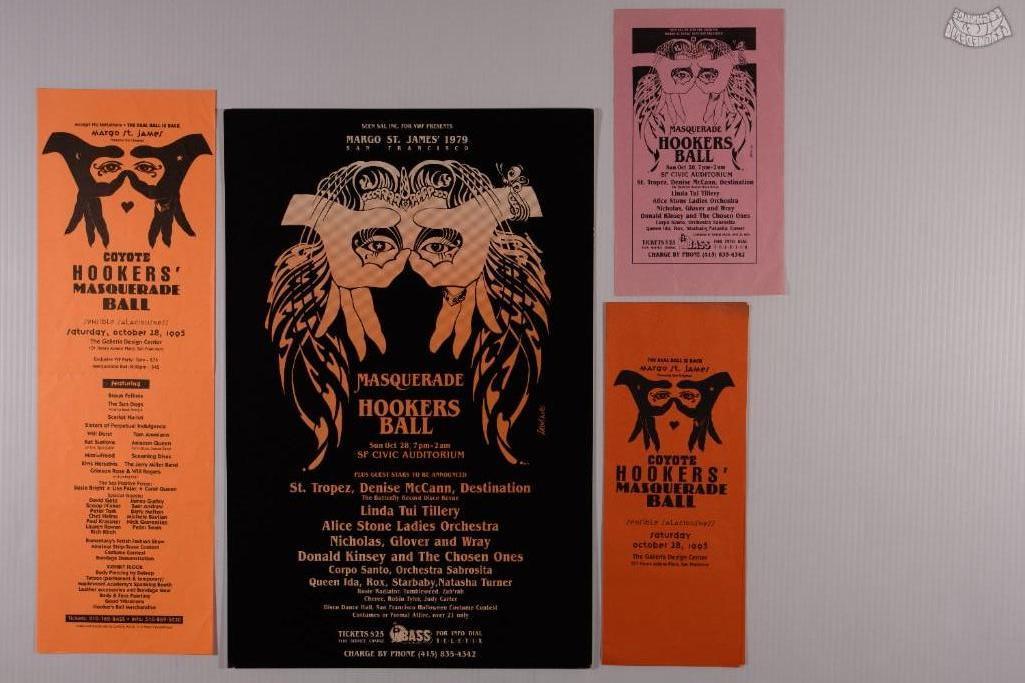 Lot of 4 Margo St James Hookers Ball Items (1 of 1)