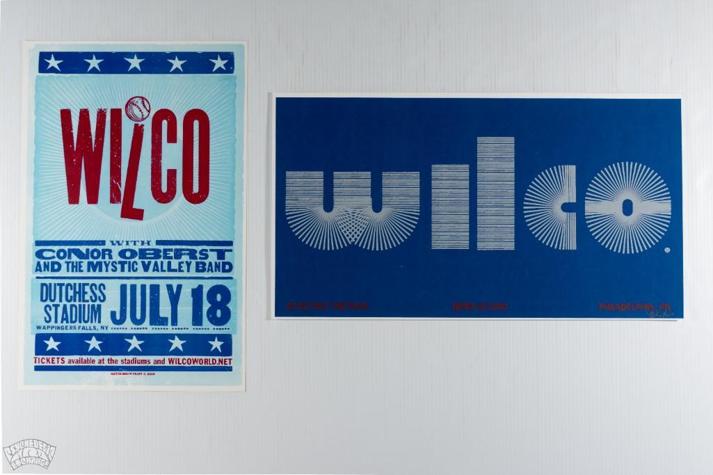 Lot of 2 Wilco Original Modern Posters (1 of 3)