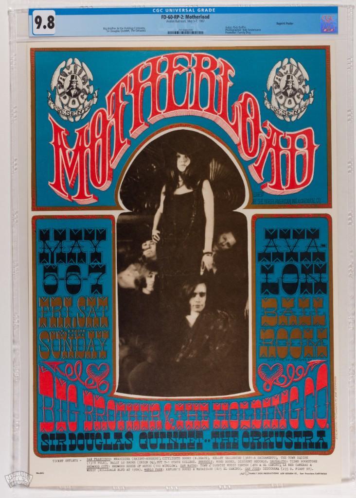 1967 FD-60 Big Brother Avalon RP2 Poster 9.8 (1 of 2)