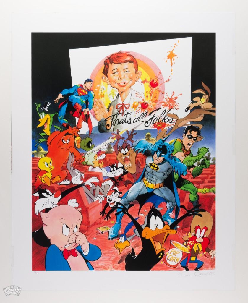 1999 Mort Drucker Mad About The Movies Signed LE Poster (1 of 2)