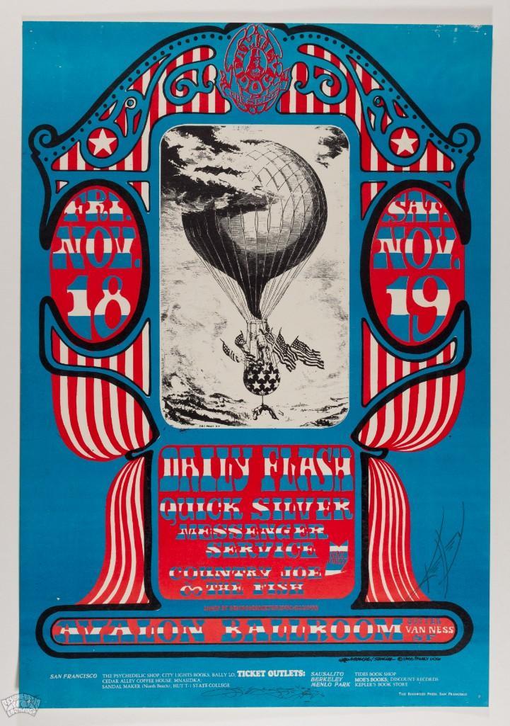 1966 FD-35 Quicksilver Avalon Signed Poster (1 of 1)