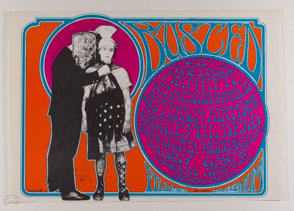 1967 AOR-2.71 Busted Mouse Signed RP Poster (1 of 2)