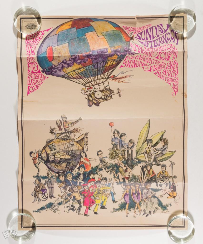 1967 Groovy Happening Sunday Afternoon Poster (1 of 2)