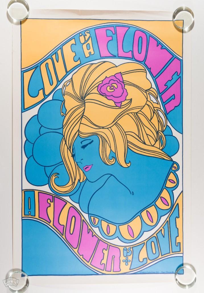 1967 Love Is A Flower A Flower Is Love Pandora Poster (1 of 2)