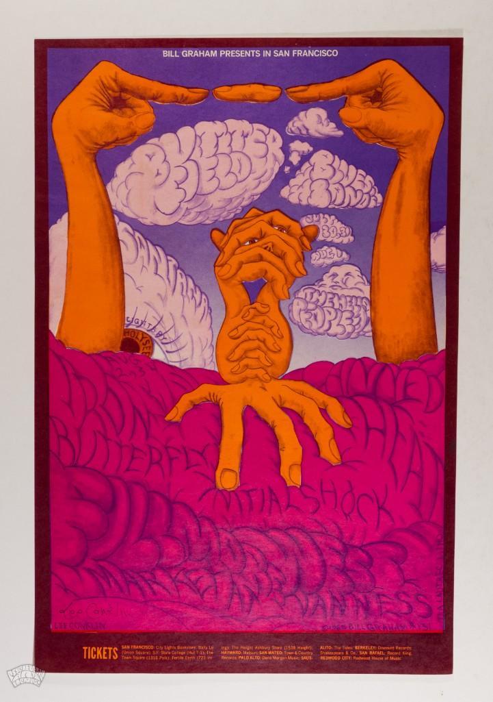 1968 BG-131 Butterfield Blues Fillmore Signed Poster (1 of 2)