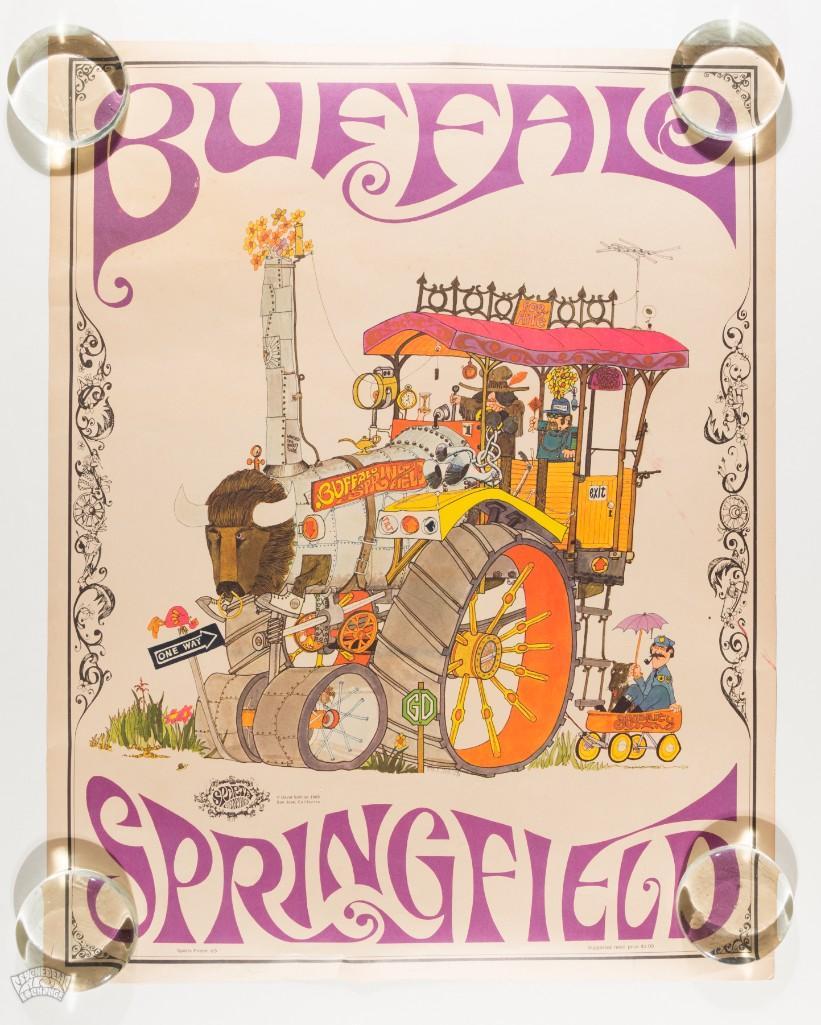 1968 Buffalo Springfield Sparta Graphics Poster (1 of 2)