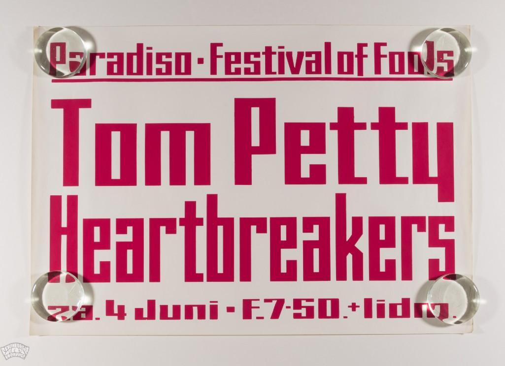 1977 Tom Petty & The Heartbreakers Paradiso Poster (1 of 2)
