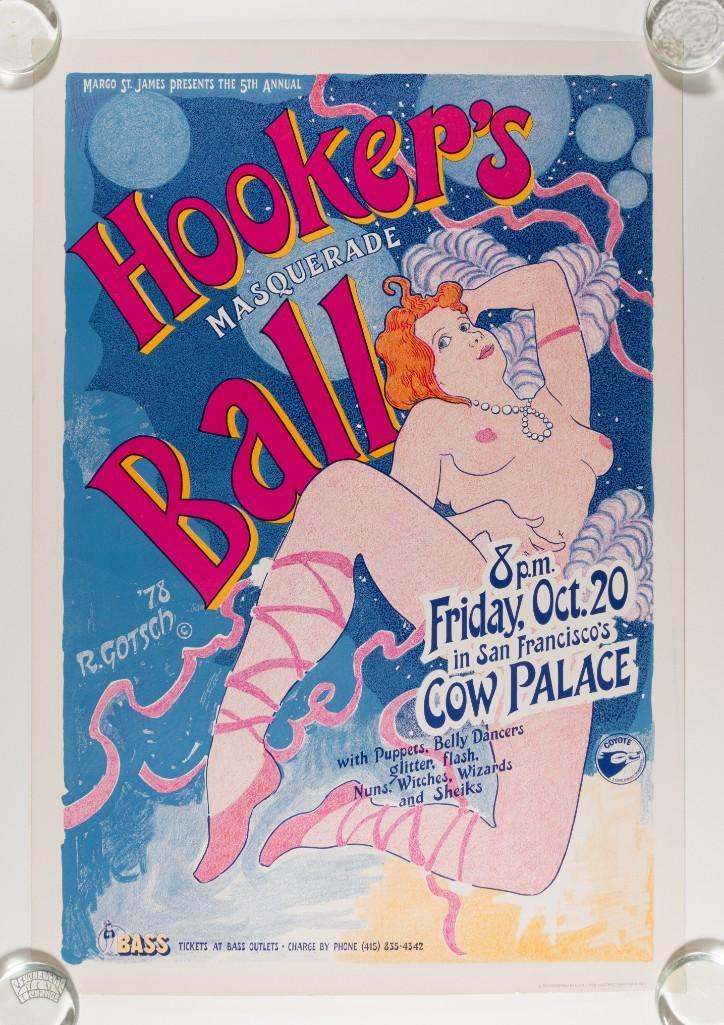 1978 AOR-4.62 Margo St James Hooker's Ball Poster (1 of 1)