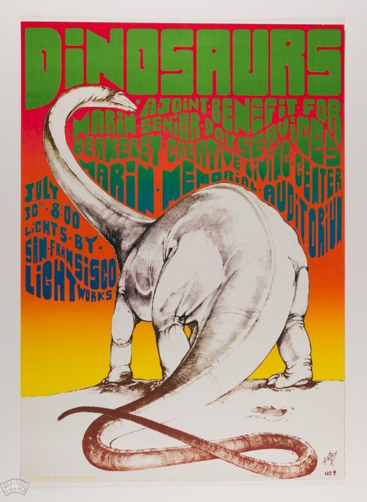 1984 AOR-4.64 Dinosaurs Marin Auditorium Poster (1 of 2)