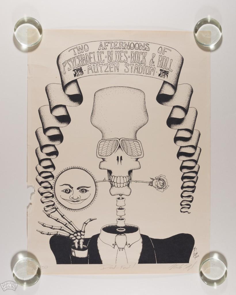 1990 Grateful Dead Little Feat Eugene Signed LE Poster (1 of 2)