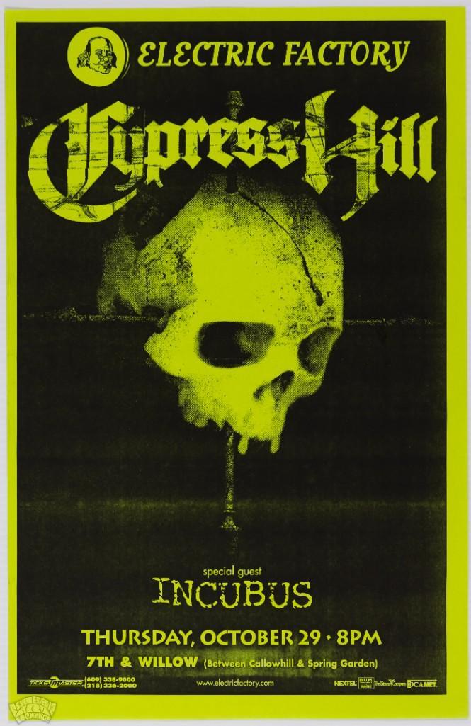 1993 Lot of 2 Cypress Hill Concert Posters (1 of 2)