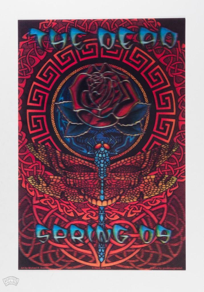 2009 The Dead Spring Tour Lenticular Poster (1 of 1)