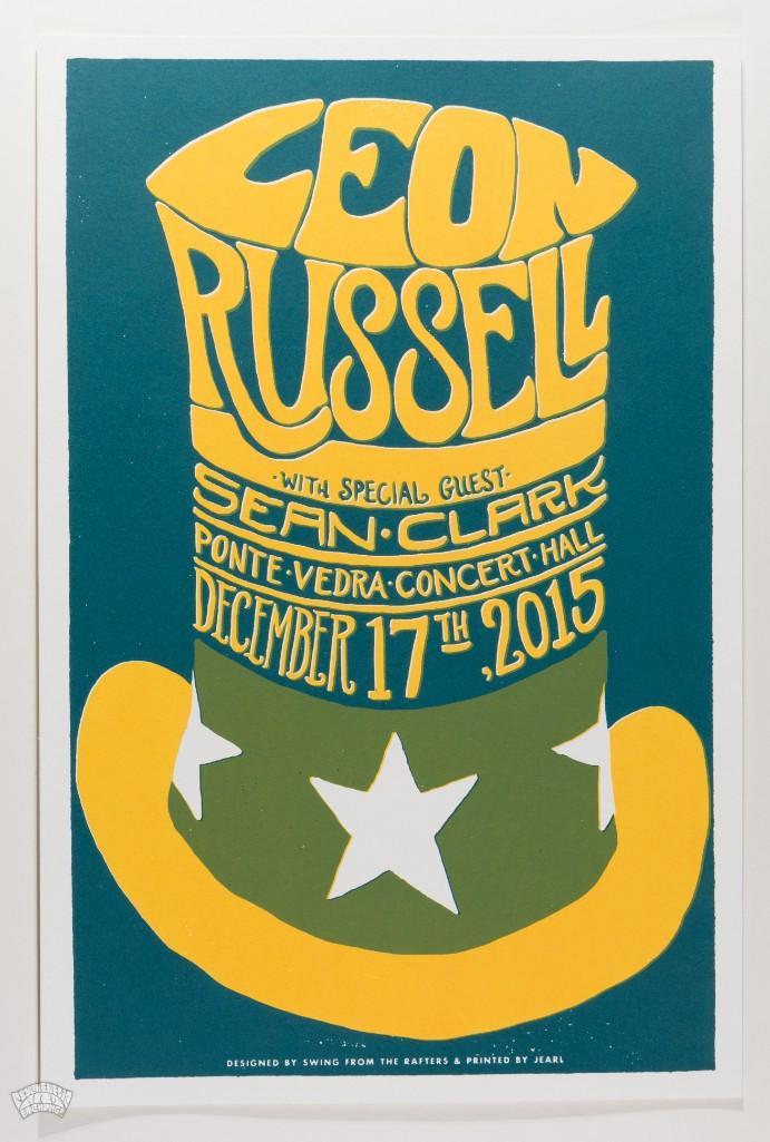 2015 Leon Russell Ponte Vedra Concert Hall Poster (1 of 2)