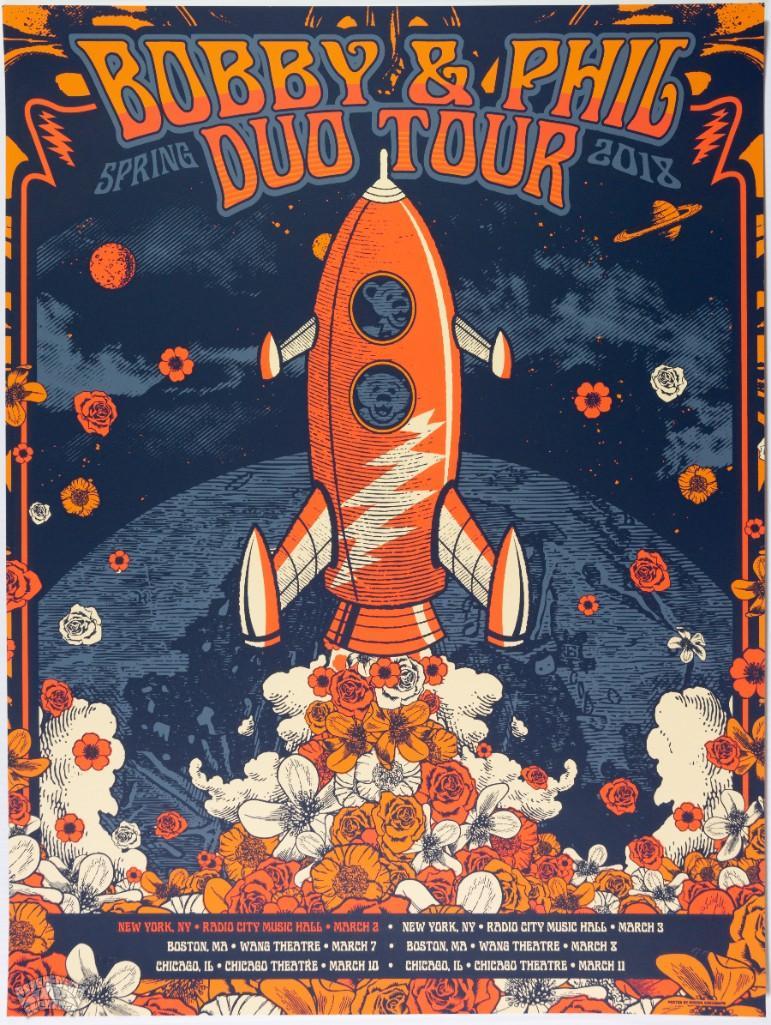 2018 Bobby & Phil Duo Spring Tour Signed LE Poster (1 of 1)