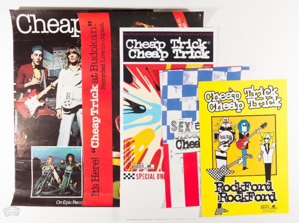 Lot of 5 Cheap Trick Promotional Items (1 of 1)