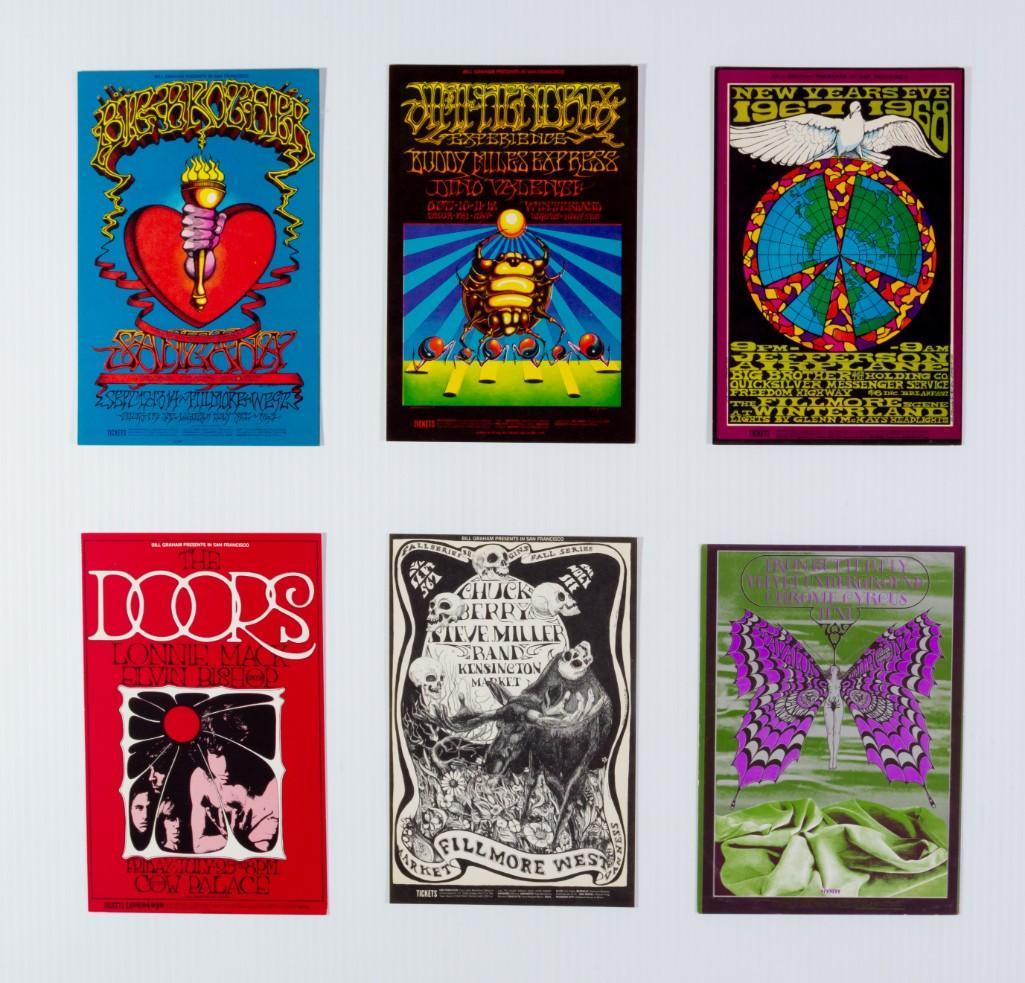 Lot of 6 Original BG & FD Series Postcards (1 of 2)