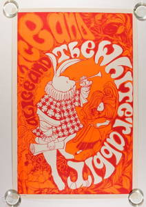 1967 Cathy Hill Alice And The White Rabbit Poster