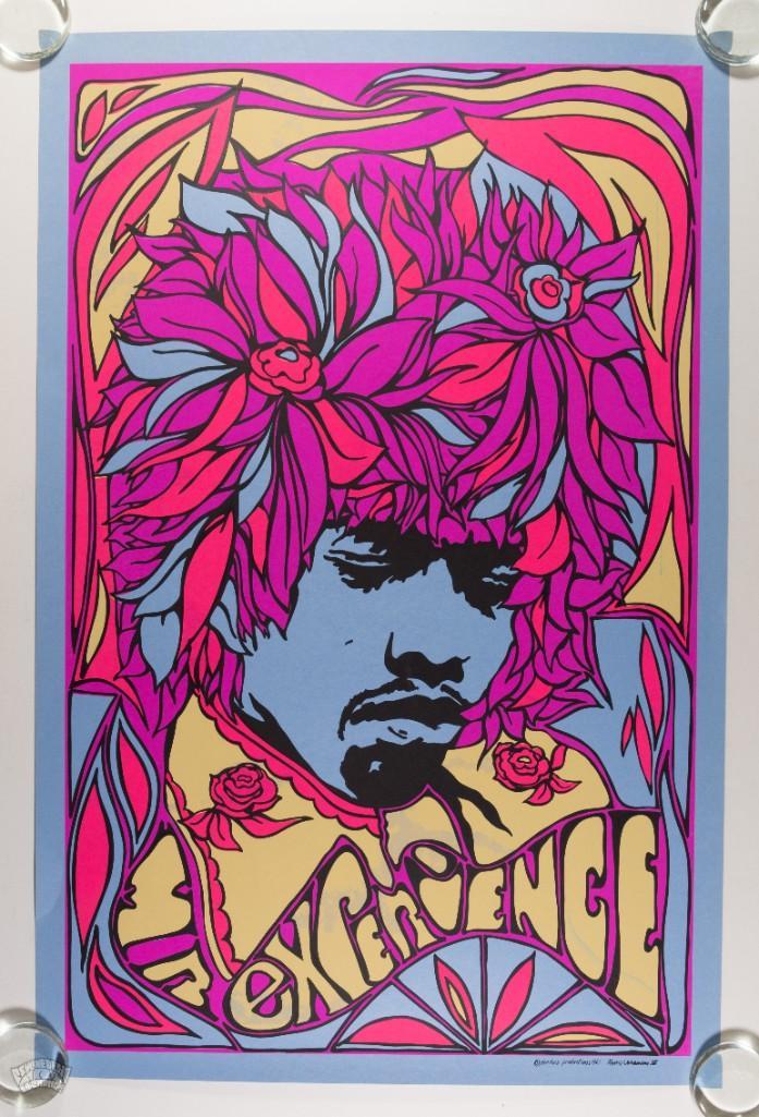 1967 Jimi Hendrix Mr. Experience Pandora Poster