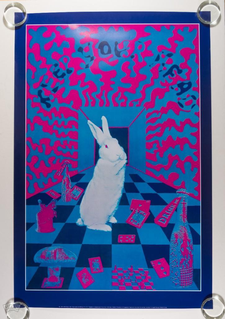 1967 East Totem West White Rabbit Keep Your Head RP Poster (1 of 1)